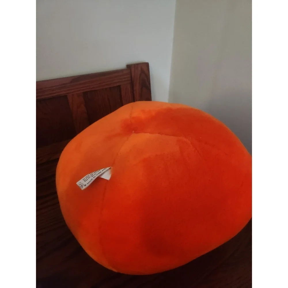 Vintage‎ HALLOWEEN Toothy Pumpkin Head Plush Fiesta Concession Corp 1991
